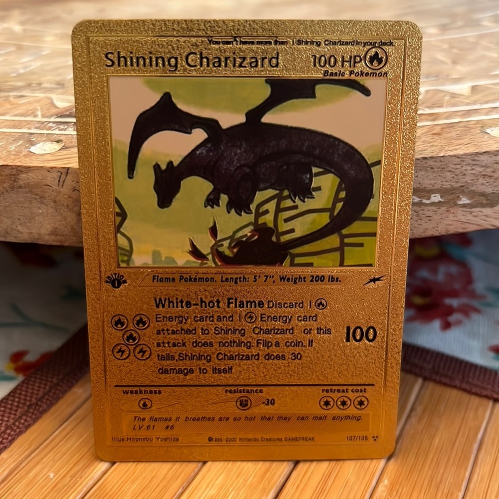 Shining Charizard 100hp 107/105